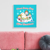 Buddy the Elf Chibi Graphic Leinwanddruck (Insitu (Wohnzimmer))