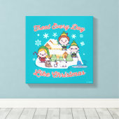 Buddy the Elf Chibi Graphic Leinwanddruck (Insitu (Holzboden))