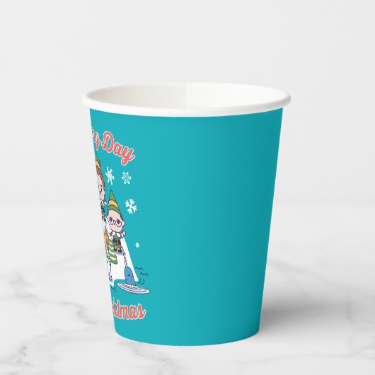 Buddy the Elf Chibi Graphic Pappbecher (Links)