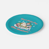 Buddy the Elf Chibi Graphic Pappteller (Schrägansicht)