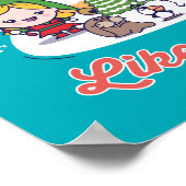 Buddy the Elf Chibi Graphic Poster (Ecke)