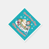 Buddy the Elf Chibi Graphic Serviette (Ecke)