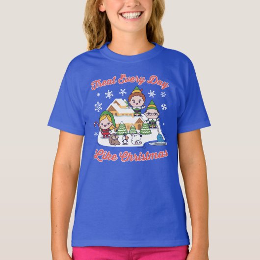 Buddy the Elf Chibi Graphic T-Shirt (Vorderseite)