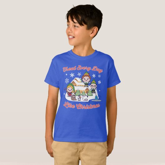 Buddy the Elf Chibi Graphic T-Shirt (Vorne ganz)
