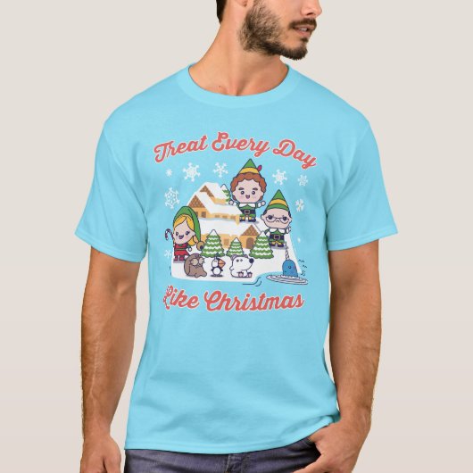 Buddy the Elf Chibi Graphic T-Shirt (Vorderseite)