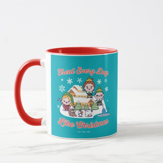 Buddy the Elf Chibi Graphic Tasse (Links)