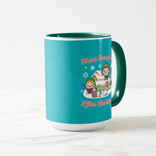 Buddy the Elf Chibi Graphic Tasse (VorderseiteRechts)