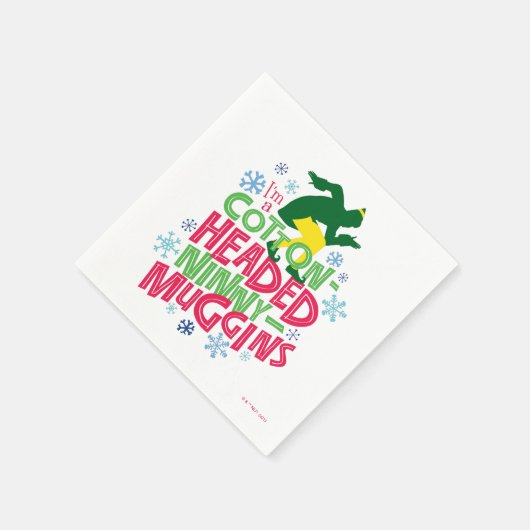 Buddy the Elf | Cotton Headed Ninny-Muggins Serviette (Ecke)