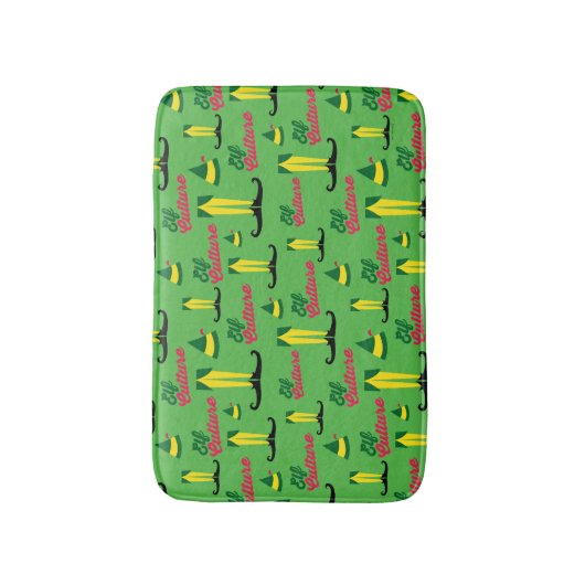 Buddy the Elf | Elf-Kulturmuster Badematte (Vorderseite Vertikal)