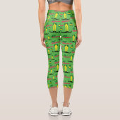 Buddy the Elf | Elf-Kulturmuster Capri Leggings (Rückseite)