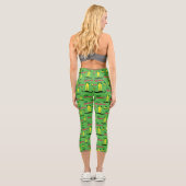 Buddy the Elf | Elf-Kulturmuster Capri Leggings (Rückseite)