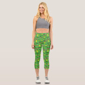 Buddy the Elf | Elf-Kulturmuster Capri Leggings (Vorderseite)
