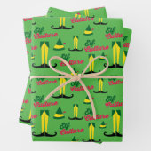 Buddy the Elf | Elf-Kulturmuster Geschenkpapier Set (Beispiel)