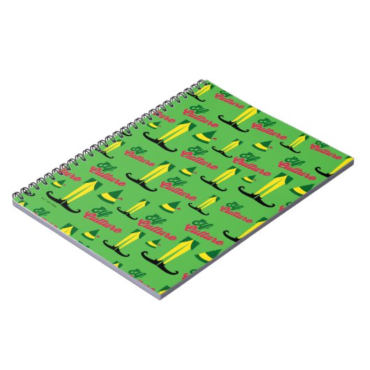 Buddy the Elf | Elf-Kulturmuster Notizblock (Linke Seite)