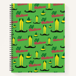 Buddy the Elf   Elf-Kulturmuster Notizblock