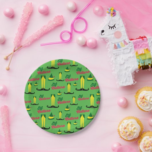 Buddy the Elf | Elf-Kulturmuster Pappteller (Party)