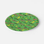 Buddy the Elf | Elf-Kulturmuster Pappteller (Schrägansicht)