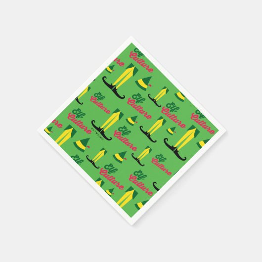 Buddy the Elf | Elf-Kulturmuster Serviette (Ecke)