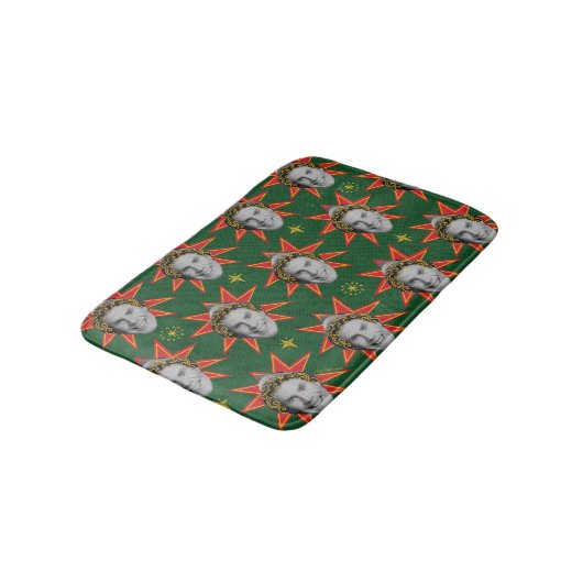 Buddy the Elf Emotions Pattern Badematte (Schrägansicht)