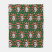 Buddy the Elf Emotions Pattern Fleecedecke (Vorderseite)