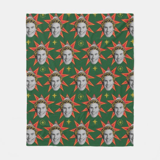 Buddy the Elf Emotions Pattern Fleecedecke (Vorderseite)