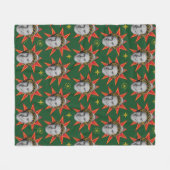 Buddy the Elf Emotions Pattern Fleecedecke (Vorderseite (Horizontal))