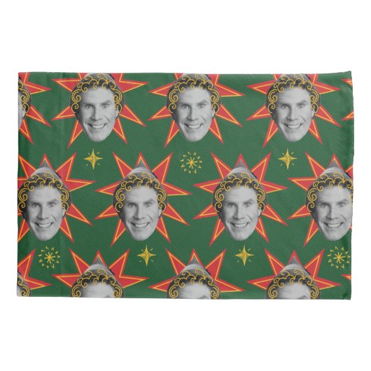 Buddy the Elf Emotions Pattern Kissenbezug (Rückseite)