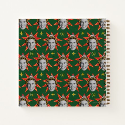 Buddy the Elf Emotions Pattern Notizblock (Rückseite)