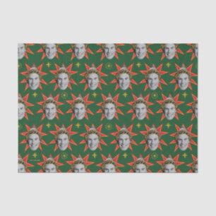 Buddy the Elf Emotions Pattern Seidenpapier