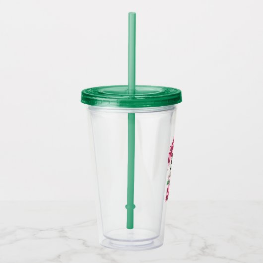 Buddy the Elf | Er ist ein wütender Elf Acryltrinkbecher (Rechts)