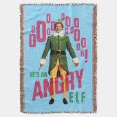 Buddy the Elf | Er ist ein wütender Elf Decke (Vorderseite Vertikal)