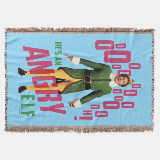 Buddy the Elf | Er ist ein wütender Elf Decke (Vorderseite)