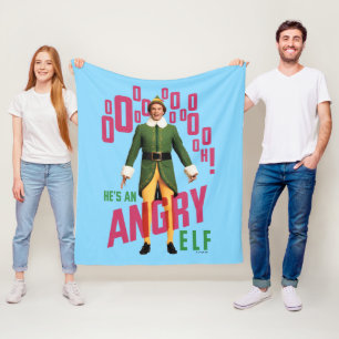 Buddy the Elf Er ist ein wütender Elf Fleecedecke