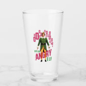 Buddy the Elf | Er ist ein wütender Elf Glas (Vorderseite)