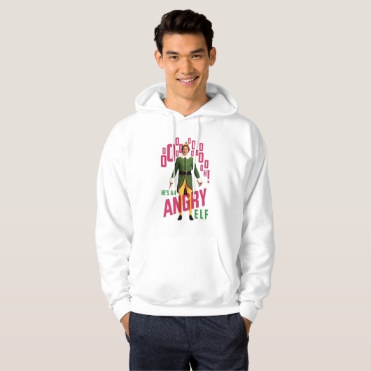 Buddy the Elf | Er ist ein wütender Elf Hoodie (Vorne ganz)