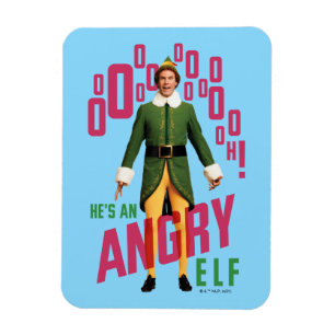 Buddy the Elf Er ist ein wütender Elf Magnet