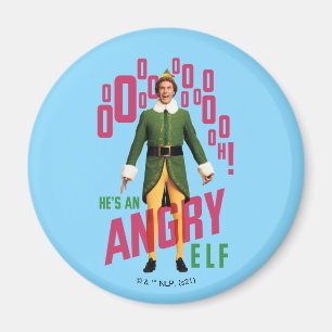 Buddy the Elf   Er ist ein wütender Elf Magnet