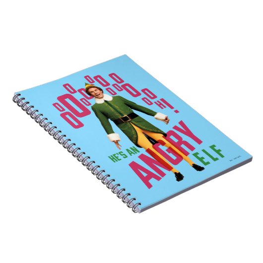 Buddy the Elf | Er ist ein wütender Elf Notizblock (Rechte Seite)
