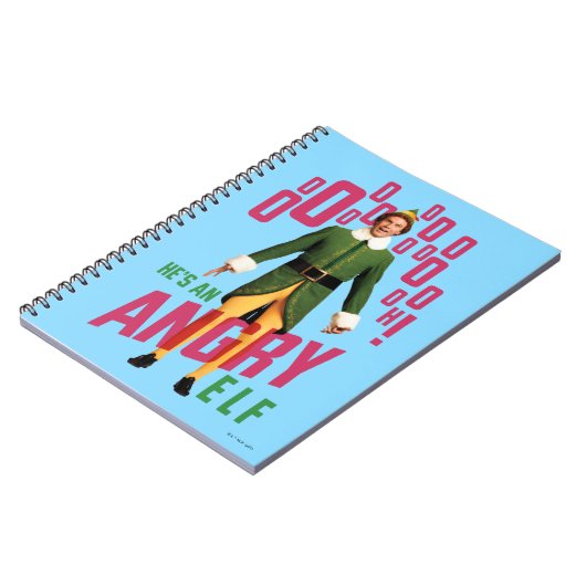 Buddy the Elf | Er ist ein wütender Elf Notizblock (Linke Seite)