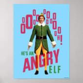 Buddy the Elf | Er ist ein wütender Elf Poster (Vorne)
