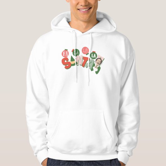 Buddy the Elf | Fa La La La Santa Hoodie (Vorderseite)