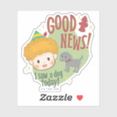 Buddy the Elf Gute Nachrichten! Ich habe heute ein Aufkleber (Blatt)