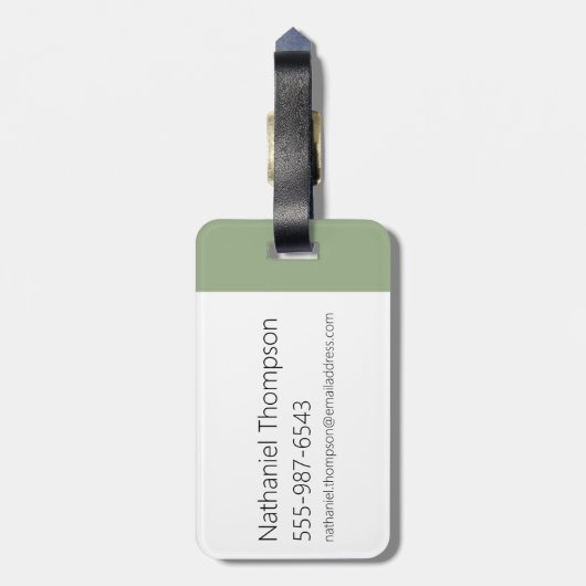 Buddy the Elf Gute Nachrichten! Ich habe heute ein Gepäckanhänger (Rückseite vertikal)