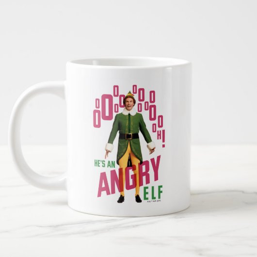 Buddy the Elf | He's an Angry Elf Jumbo-Tasse (Links)