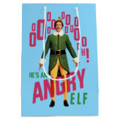 Buddy the Elf | He's an Angry Elf Mittlere Geschenktüte (Rückseite)