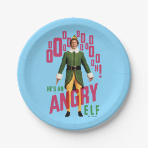 Buddy the Elf He's an Angry Elf Pappteller