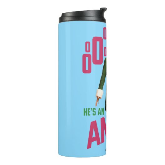 Buddy the Elf | He's an Angry Elf Thermosbecher (Nach links gedreht)