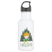 Buddy the Elf Ich glaube Edelstahlflasche (Vorderseite)