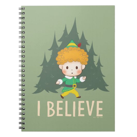 Buddy the Elf Ich glaube Notizblock (Vorderseite)