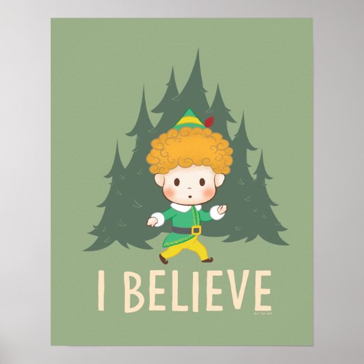 Buddy the Elf Ich glaube Poster (Vorne)